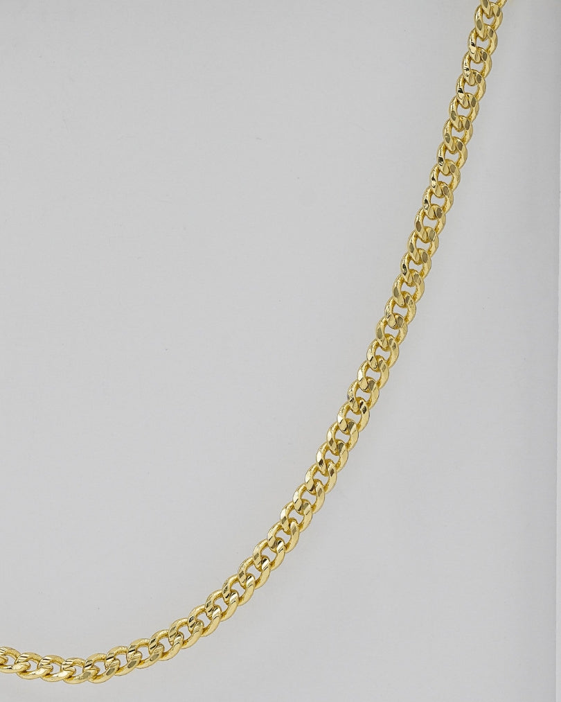Cadena cubana 2mm 45cms