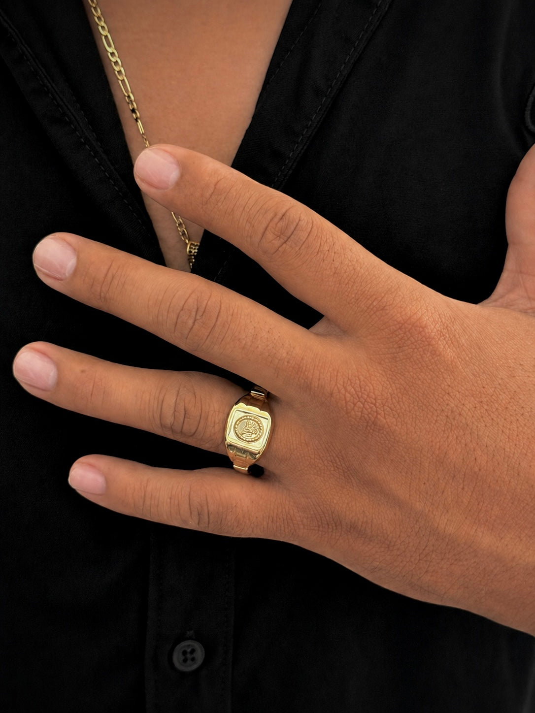 Anillo San Miguel Arcángel Tallas 10 12
