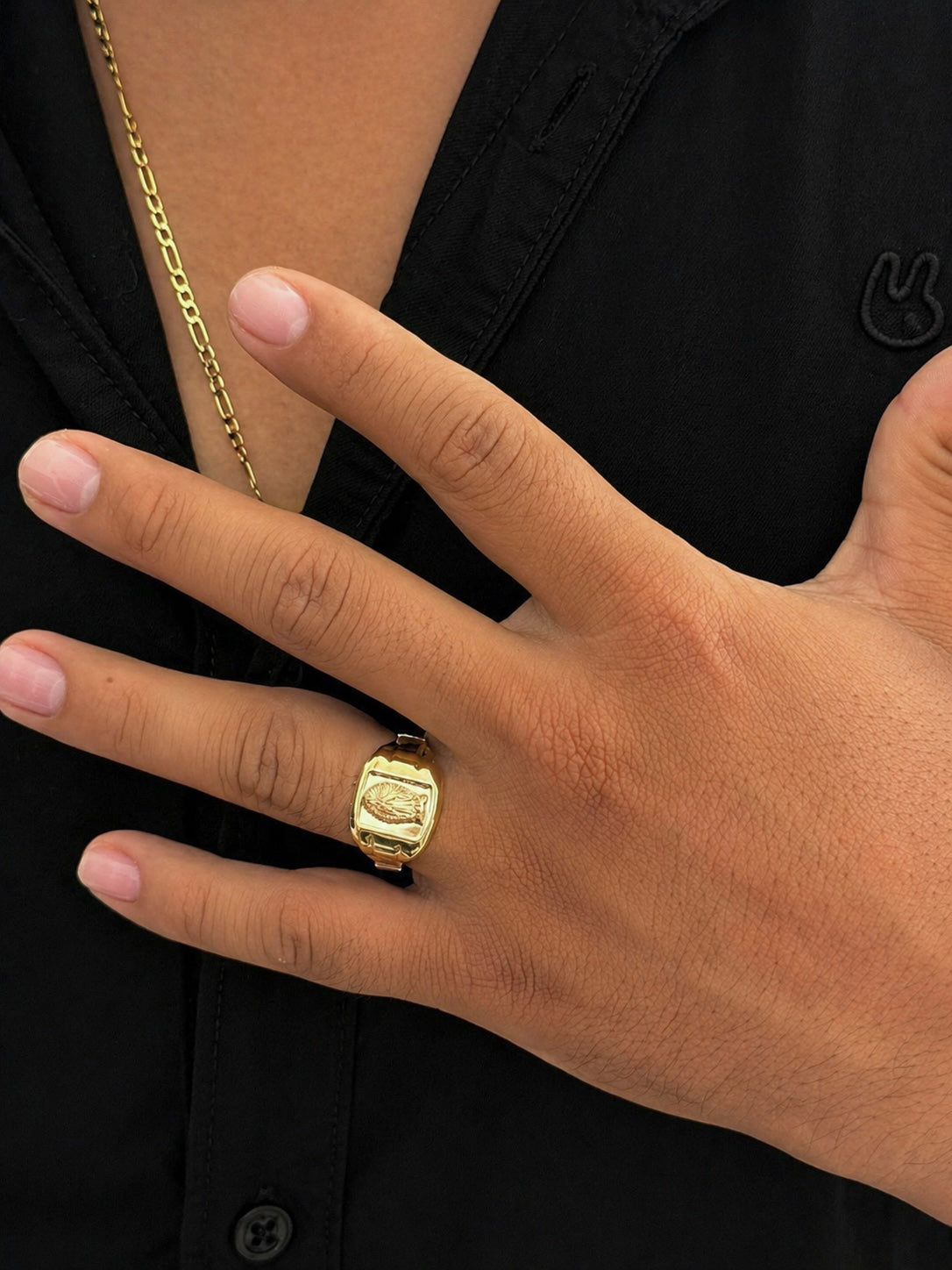 Anillo Virgen Guadalupe Talla 11