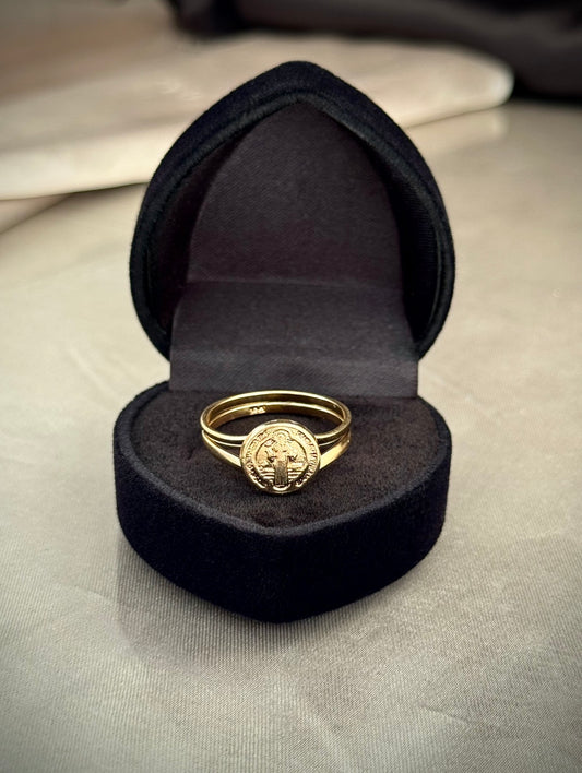 Anillo San Benito talla 8