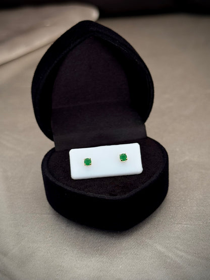 Topo circonia verde caja